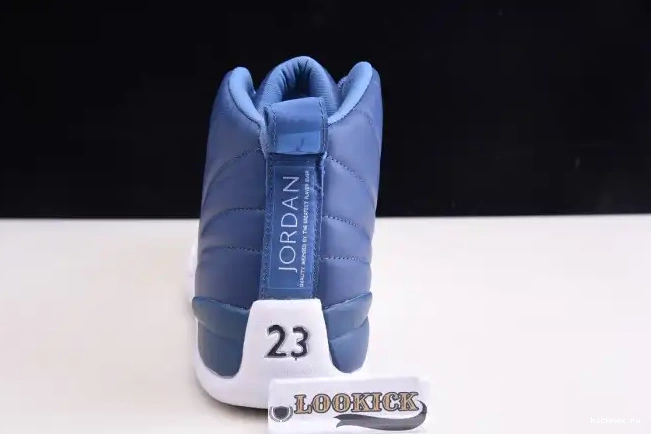 Rep Kickmax Stone 130690-404 Air 12 Jordan Blue Retro 0401